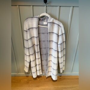 Cyrus White and Gray Women's Cardigan